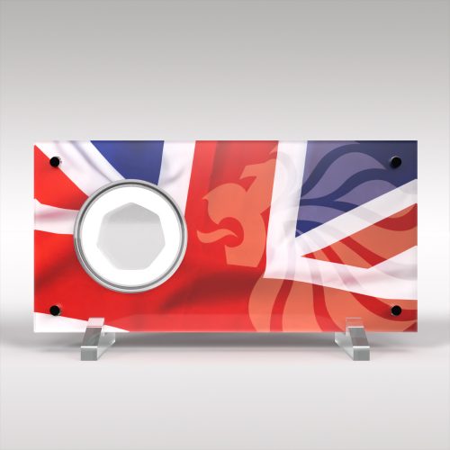 Team GB 50p Coin Acrylic Display