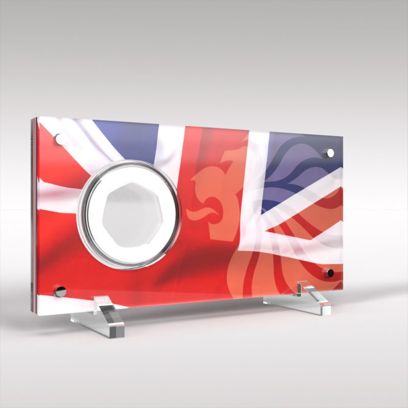 Team GB 50p Coin Acrylic Display - Image 2