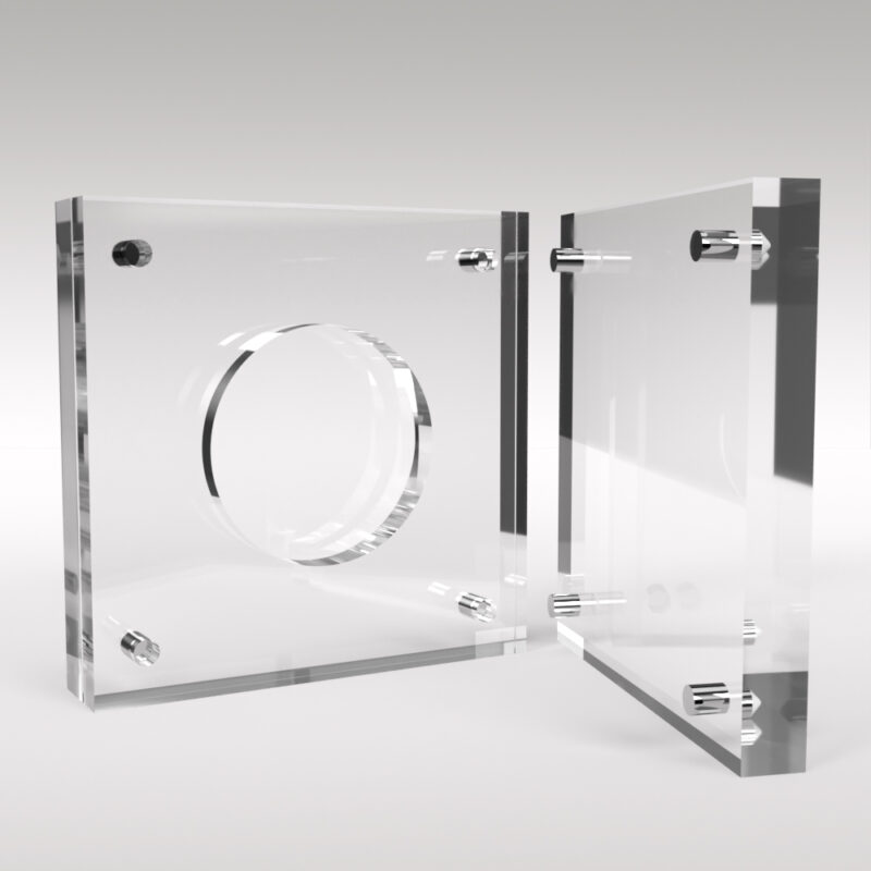 Custom Single Coin Acrylic Display Case Holder - Image 3