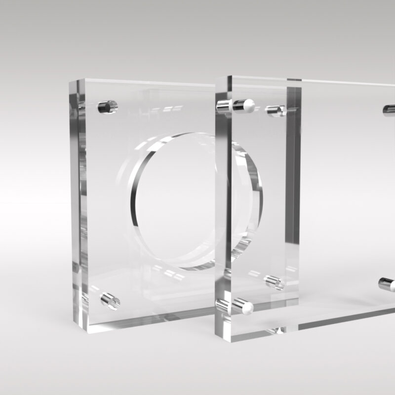 Challenge Coin Acrylic Display Case 1.75 inch Diameter - Image 2