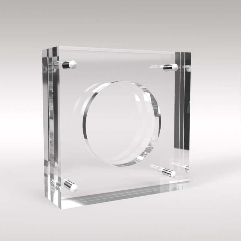 Challenge Coin Acrylic Display Case 44mm Diameter