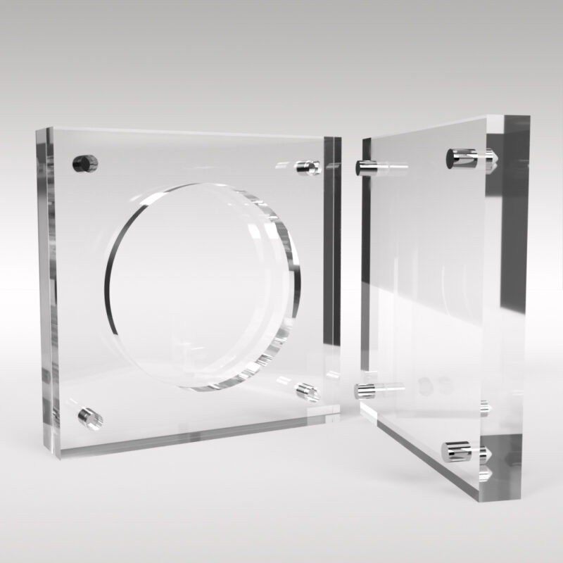 Challenge Coin Acrylic Display Case 2inch Diameter - Image 3