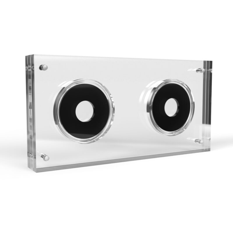 US Cent Acrylic 2 Coin Display Case Holder - Image 2