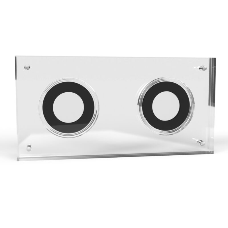 US Dime Acrylic 2 Coin Display Case Holder - Image 5
