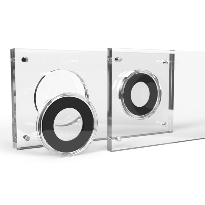 US Dime Acrylic 2 Coin Display Case Holder - Image 3