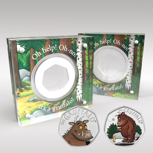 The Gruffalo and Gruffalo with Mouse BU Coins