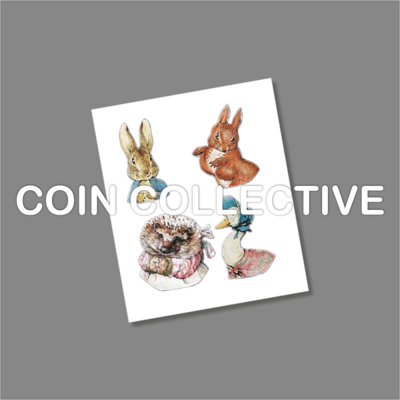 Beatrix Potter Collection Peter Rabbit 2016 50p Silver Proof Kit - Image 3