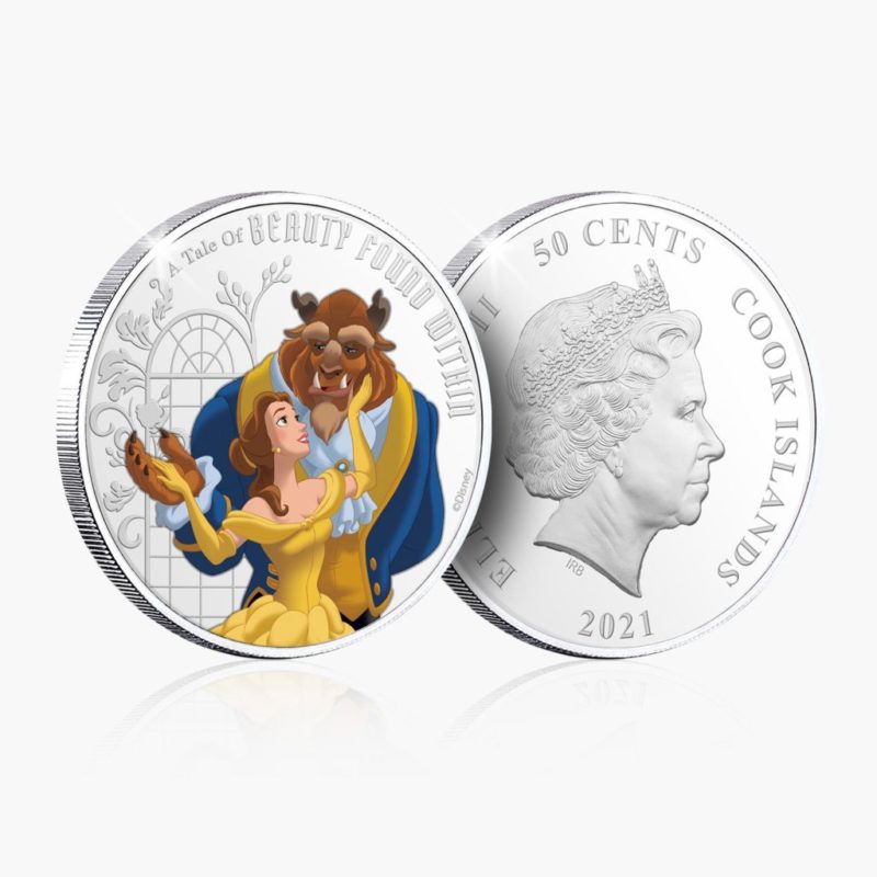 Beauty and the Beast Commemorative Coins with Perspex Coin Display Stand - Image 7