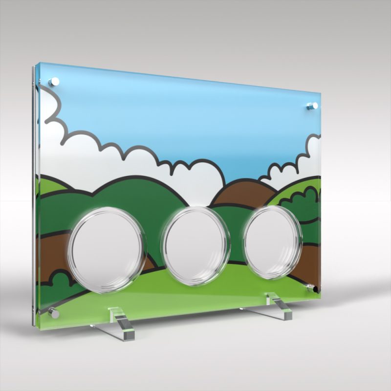 Mr Men Little Miss Five Pound Collection 3 Coin Display - Image 2