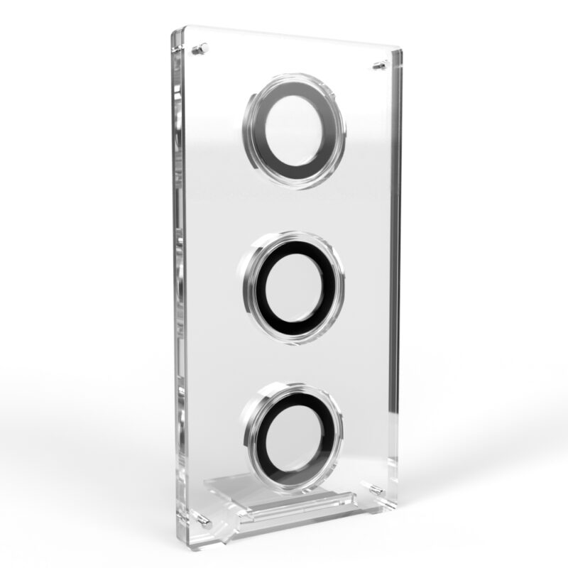 US Half Dollar Acrylic 3 Coin Display Case Holder - Image 2