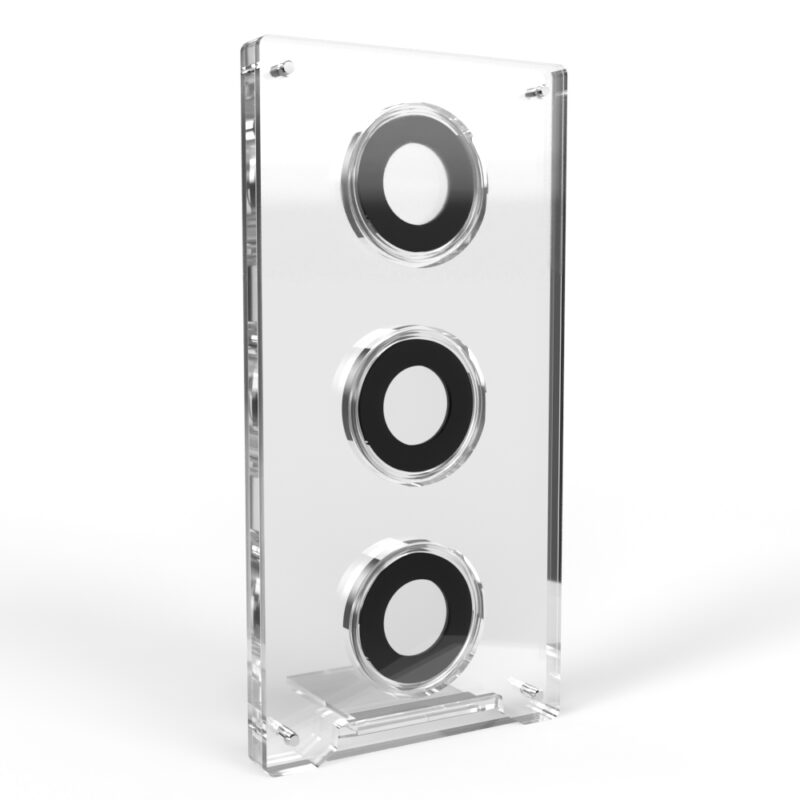 US Dime Acrylic 3 Coin Display Case Holder - Image 3