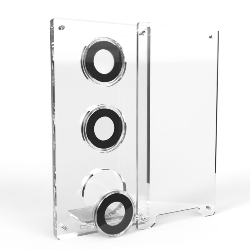 US Dime Acrylic 3 Coin Display Case Holder - Image 2