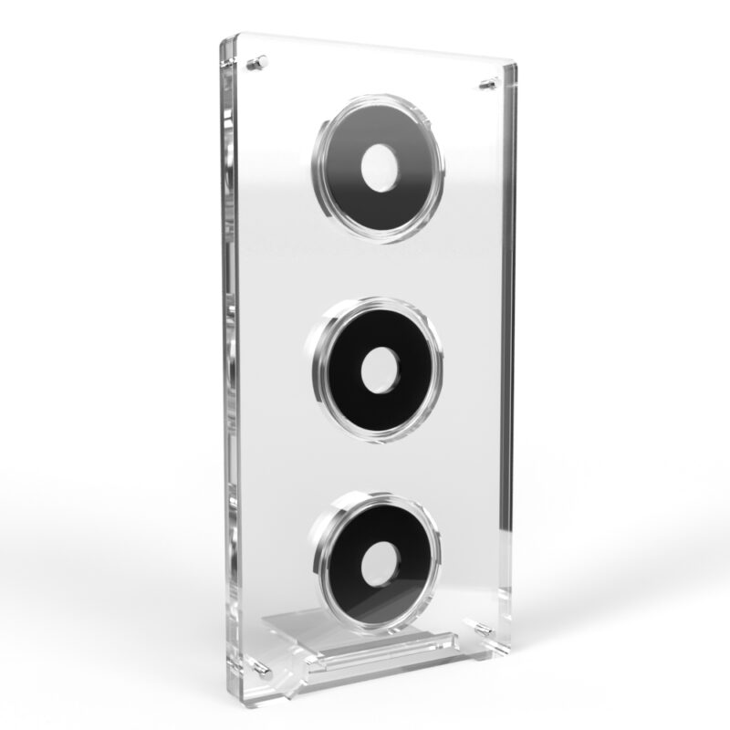 US Cent Acrylic 3 Coin Display Case Holder - Image 2
