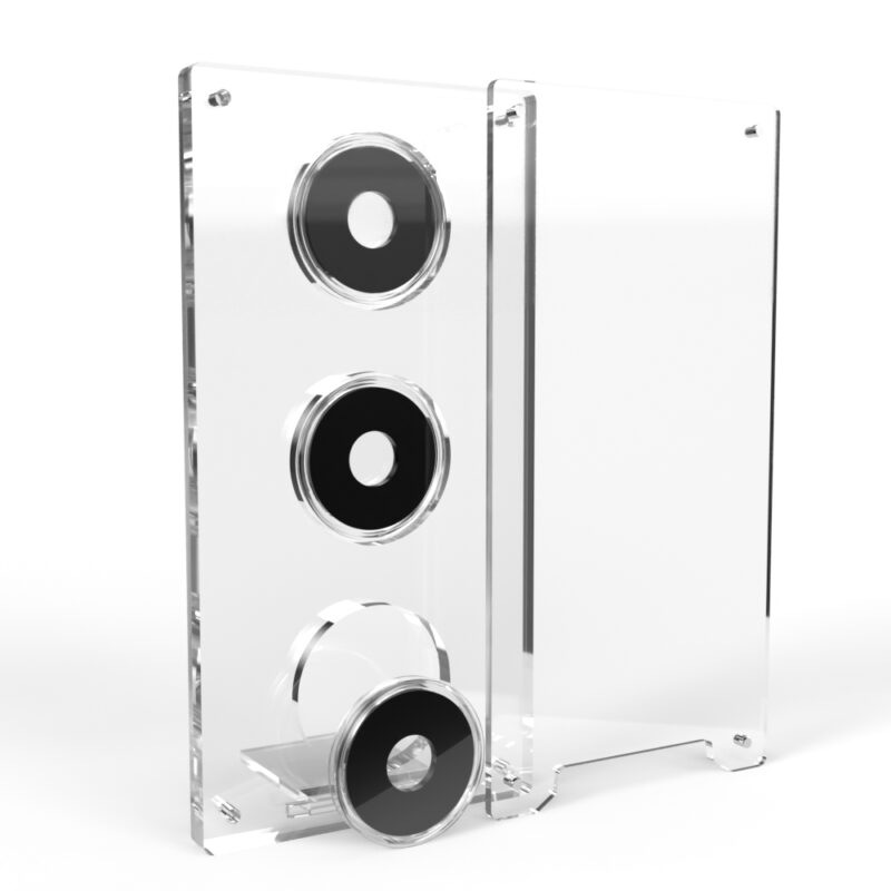 US Cent Acrylic 3 Coin Display Case Holder - Image 3
