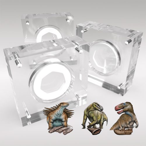 The Dinosaur 50p Silver Proof Kit