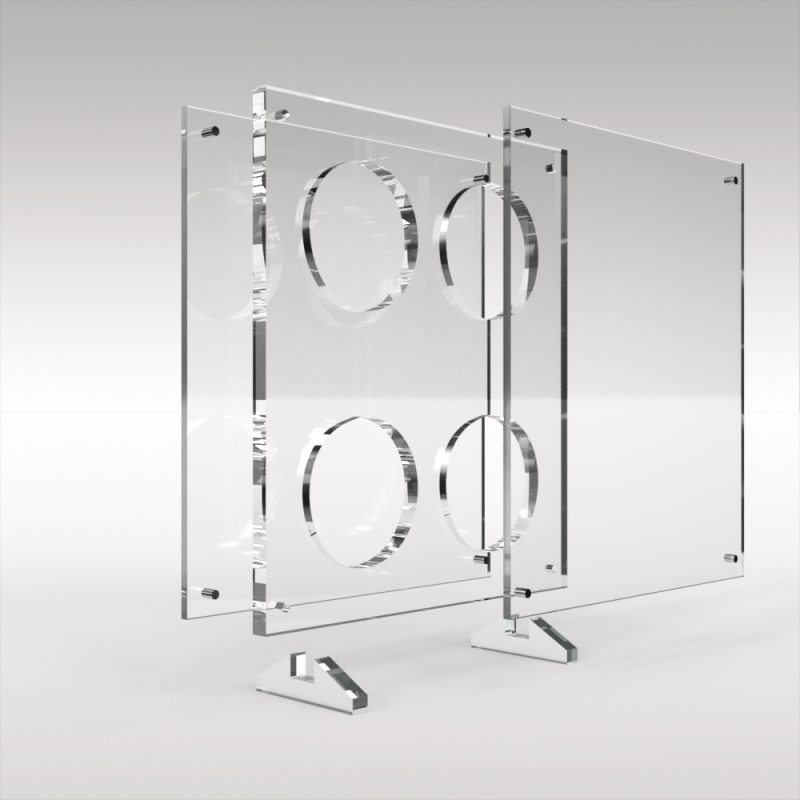 Challenge 4 Coin Acrylic Display Case 44mm Diameter - Image 2