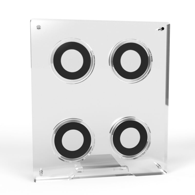 US Dime Acrylic 4 Coin Display Case Holder - Image 4