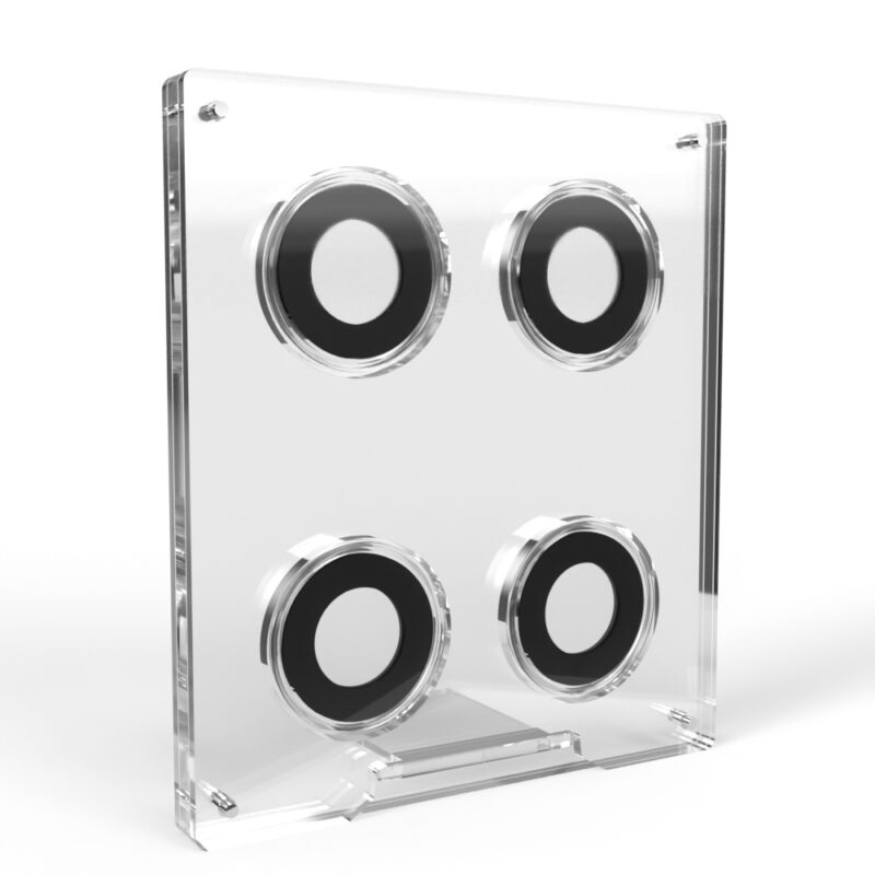 US Dime Acrylic 4 Coin Display Case Holder - Image 2