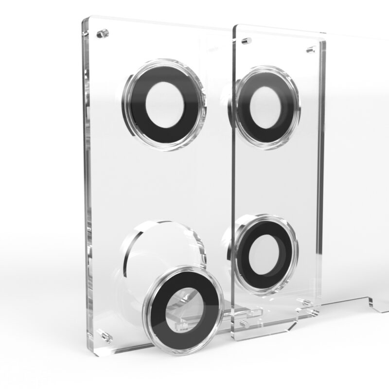 US Dime Acrylic 4 Coin Display Case Holder - Image 3