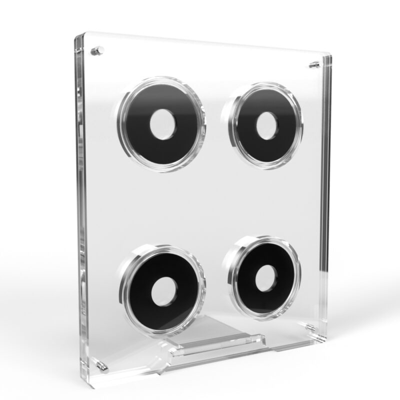 US Cent Acrylic 4 Coin Display Case Holder - Image 2