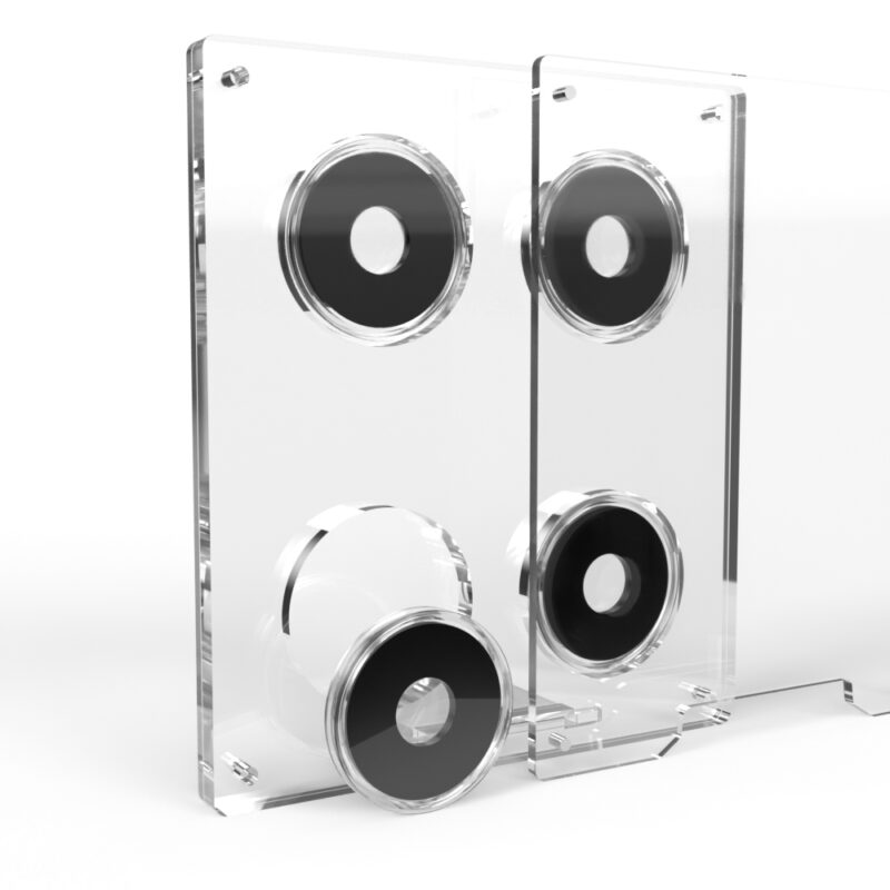 US Cent Acrylic 4 Coin Display Case Holder - Image 3