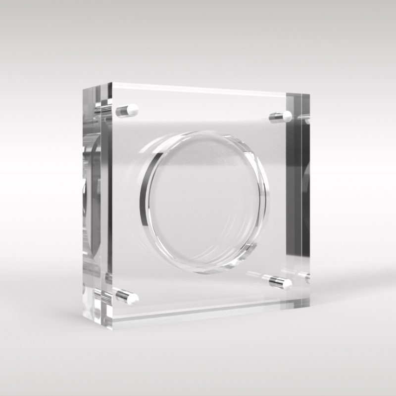 Custom Single Coin Acrylic Display Case Holder