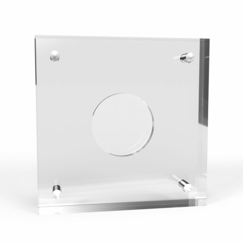 Two Pound Acrylic Coin Display Case Holder - Image 2