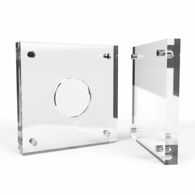 Two Pound Acrylic Coin Display Case Holder - Image 3