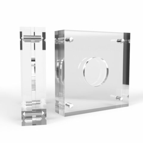 Two Pound Acrylic Coin Display Case Holder