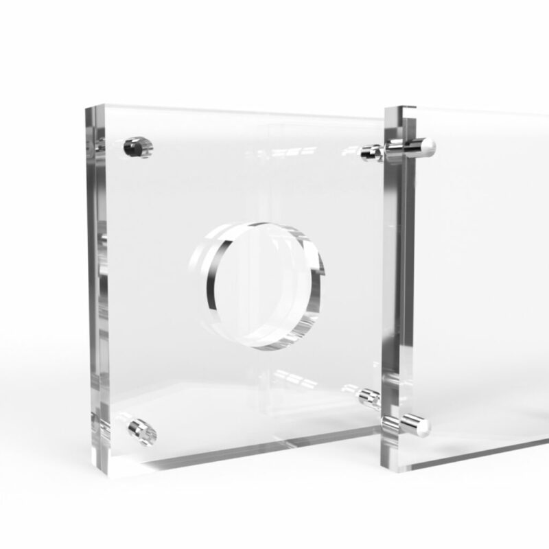 Two Pound Acrylic Coin Display Case Holder - Image 4
