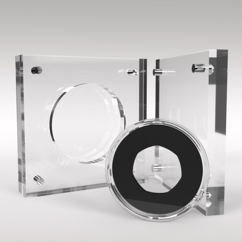 20p 21.4mm Royal Mint Coin Acrylic Coin Display Case Holder - Image 3