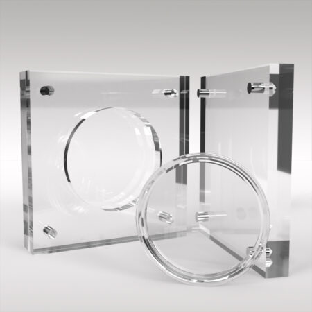 £5 Pound 38.61mm Royal Mint Coin Acrylic Coin Display Case Holder - Image 3