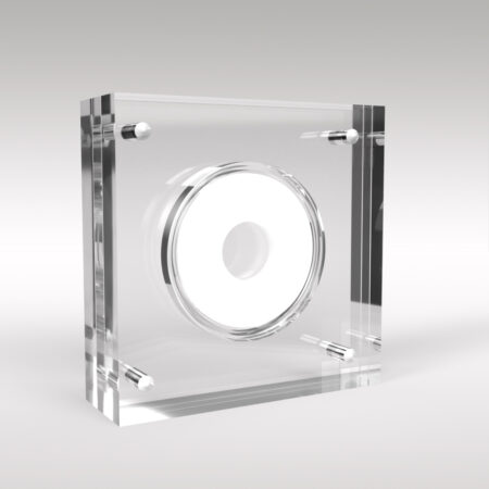 Quarter Sovereign Coin Acrylic Coin Display Case Holder - Image 6
