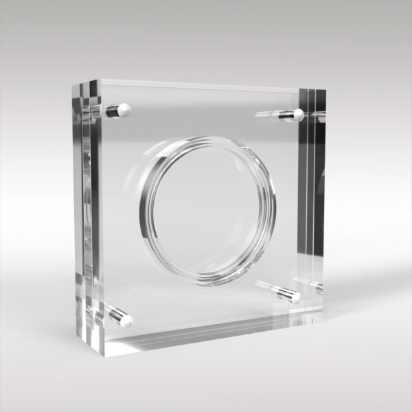 1.61 inch Coin Acrylic Display Case 41mm Diameter