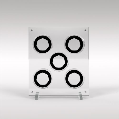 5 Coin Acrylic Display - Choose your coin size