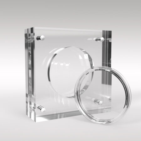 £5 Pound 38.61mm Royal Mint Coin Acrylic Coin Display Case Holder - Image 4
