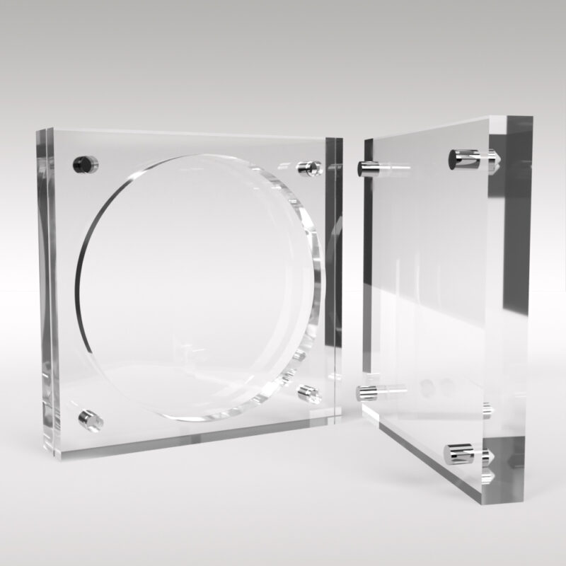 Custom Single Coin Acrylic Display Case Holder - Image 4