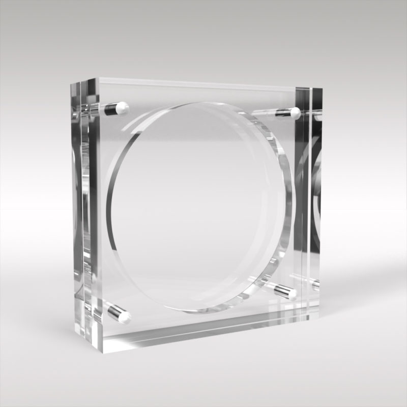 Marvel Commemorative Coin Acrylic Display Case 65mm