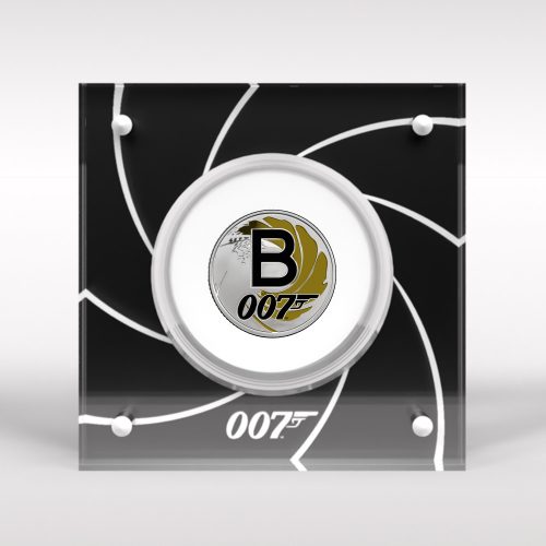 James Bond 10p A-Z Royal Mint Coin Perspex Display