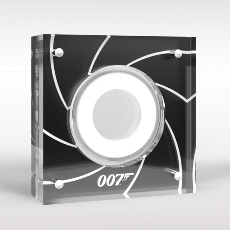 James Bond 10p A-Z Royal Mint Coin Perspex Display - Image 2