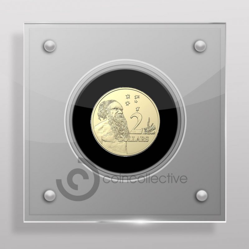 Australian 2 Dollar Acrylic Coin Display Case