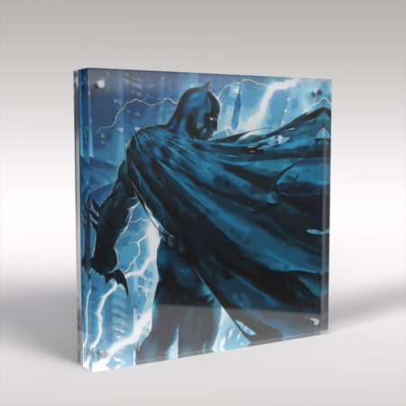 Batman Acrylic Art Display Block