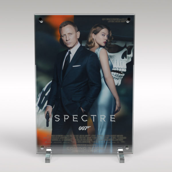 Daniel Craig James Bond Spectre Movie Poster Artwork AcrylicArt Display