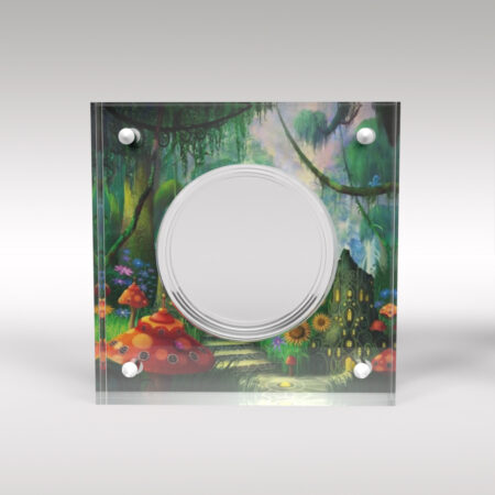 Alice in Wonderland £5 Coin Acrylic Display Case Holder