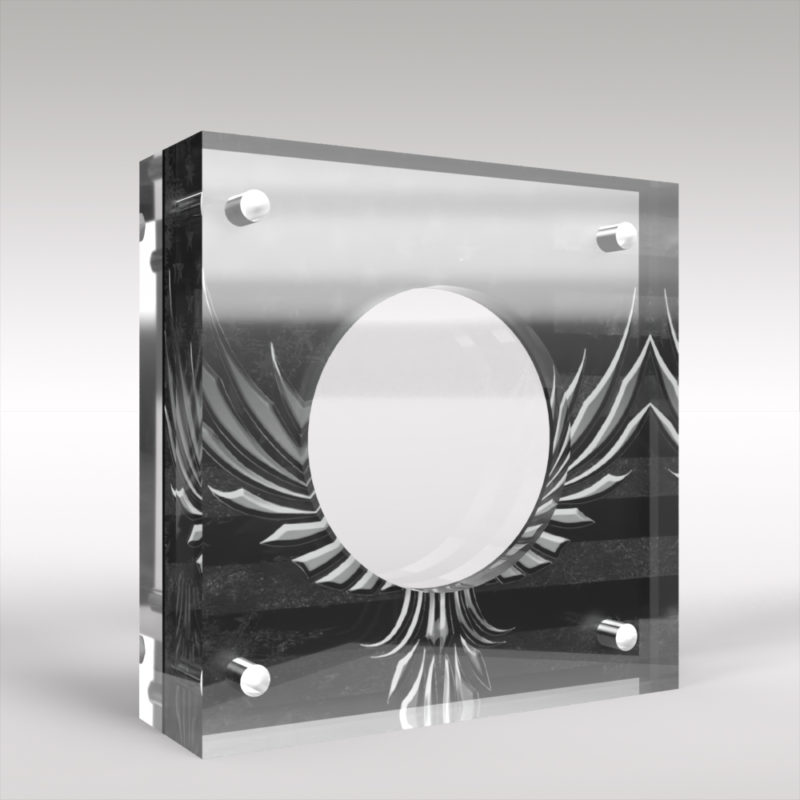 Morgan Silver Dollar Acrylic Coin Display - Image 2