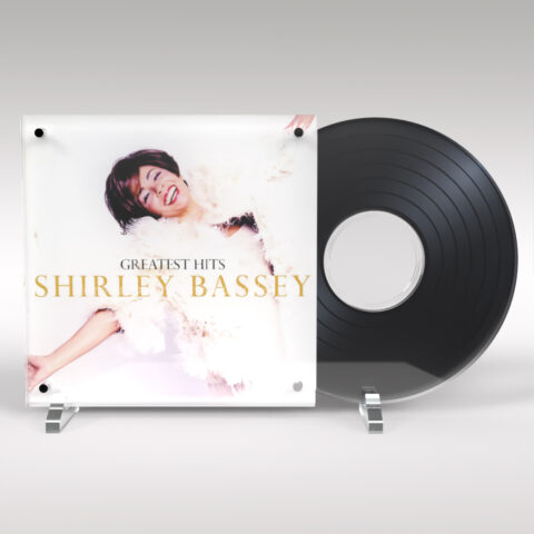 Dame Shirley Bassey Music Legends Acrylic Coin Display