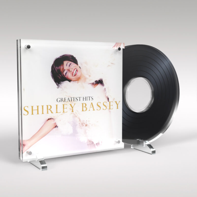 Dame Shirley Bassey Music Legends Acrylic Coin Display - Image 2