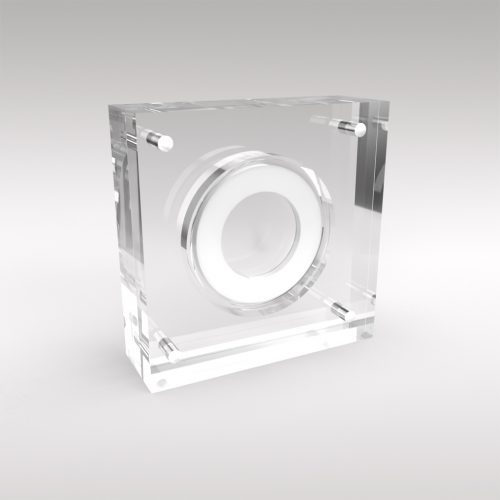 Two Pound Piedfort Acrylic Coin Display Case Holder