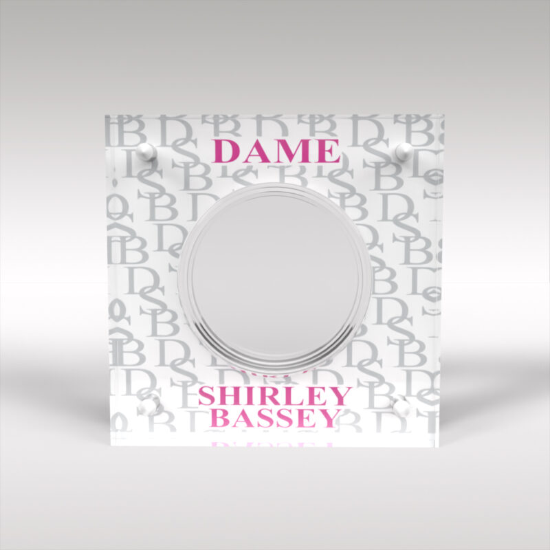 Dame Shirley Bassey Coin and Music Legends Acrylic Coin Display Case - Image 4