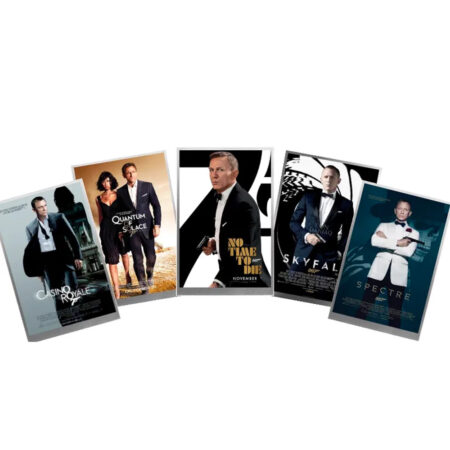 James Bond film posters collection.